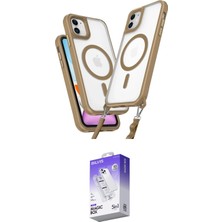 Elektronikçim Ieg™ iPhone 11 Kılıf Atlas Doku Koleksiyonu - Siyah Bilvis 5in1 3D Magic Cam Ekran Koruyucu Elk-