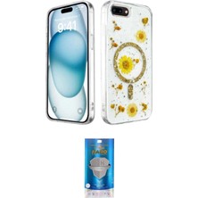 Elektronikçim Ieg™ iPhone 7 Plus Kılıf Kozmos Doku - Şeffaf Royal Nano Ekran Koruyucu ELK-34863