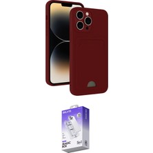 Elektronikçim Ieg™ iPhone 15 Pro Kılıf Vadi Çizgi Prime - Siyah Bilvis 5in1 3D Magic Cam Ekran Koruyucu Elk-3