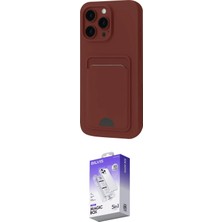 Elektronikçim Ieg™ iPhone 16 Pro Max Kılıf Vadi Çizgi Prime - Siyah Bilvis 5in1 3D Magic Cam Ekran Koruyucu E