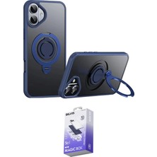Elektronikçim Ieg™ iPhone 16 Kılıf Zirve Çizgi Prime - Siyah Bilvis 5in1 5d Magic Hayalet Cam Ekran Koruyucu