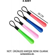 Meerkat 4 Adet Askılı Plastik Ayakkabı Çekeceği 20CM