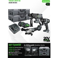 Voltz VZ20-3KIT-B Akülü Üçlü Set