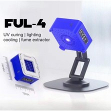 Mechanic Ful-4 Lehimleme Yardımcı Cihazı Fan + Duman Emici + Uv Kür + LED Işık Deep Feeling
