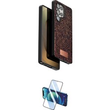 Elektronikçim Ieg™ Galaxy S25 Ultra Kılıf Vadi Klasik Serisi - Siyah 3D Antistatik Seramik Nano Ekran Koruyucu