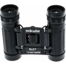 Özgürce 8X21 Mini Dürbün, 56M Görüş, Kauçuk Kaplama, Hafif ve Dayanıklı