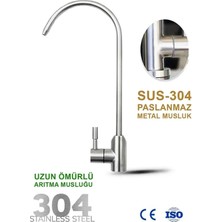Bulut 304 Paslanmaz Su Arıtma Musluğu