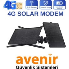 Avenir Av-4g-Rtr 20WATT Güneş Enerjili Solar 4g Wifi Router Internet Dağıtıcı