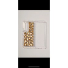 Case Collection Samsung Galaxy Fold 7 Uyumlu Slikon Korumalı Taşlı Telefon Kılıfı