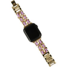 Eco Port Watch 22MM KR405 Metal Bakla Kordon (Saat Değildir) - Lila