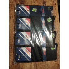 Erkek Bambu Kalitesinde Mevsimlik Penye Uzun Çorap Karşık Renk 12'li Pkt Resim Üzerindki Ufak Desnler Farklı Olabilir