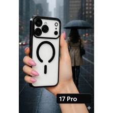 Case Collection iPhone 17 Pro Manyetik Şeffaf Kılıf | Magsafe Uyumlu Ince Tasarım Soft Kapak