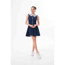 Shinny Sisters Lena Denim Elbise