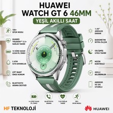Huawei Watch Ikonik ve Şık Tasarım Gt 6 46 mm - Yeşil