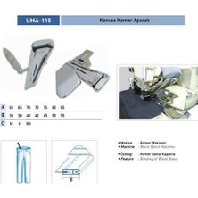 Uma Kanvas Kemer Apara 70X40MM / UMA-115