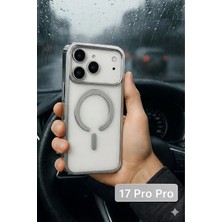Case Collection iPhone 17 Pro Manyetik Şeffaf Kılıf | Magsafe Uyumlu Ince Tasarım Soft Kapak