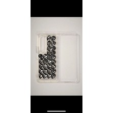 Case Collection Samsung Galaxy Fold 7 Uyumlu Slikon Korumalı Taşlı Telefon Kılıfı