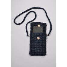 Case Collection Telefon Çantası Makrome Örgü Boyun Askılı Kılıf