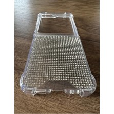 Case Collection Samsung Galaxy Flip 6 Uyumlu Diamonds Taşlı Kapak Korumalı