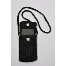 Case Collection Telefon Çantası Makrome Örgü Boyun Askılı Kılıf