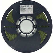 Elas 3D Pet-G Makaralı Filament Haki Yeşil 1.75MM 1kg