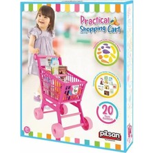 Gray Line Gry 07 608   Pratik Pembe Market Arabası (Meyve ve Sebze) Nel1