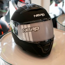 Nero 962 Çene Açılır Motosiklet Kaskı Nr1 Mat Siyah