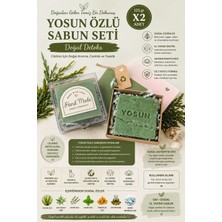 Kaia Life Doğal Yosun Özlü Sabun Seti – Doğal Detoks (125 Gr, 2li)