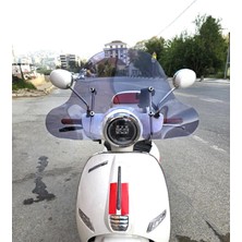 Motocam Küba Brilliant Ön Cam 2021-2026 Model 45CM Füme Renkli Elcikli Aparatsız