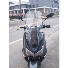 Motocam Arora Zrx 200 Ön Cam 2022 Model 65CM Şeffaf Renkli 4mm Orta Boylu
