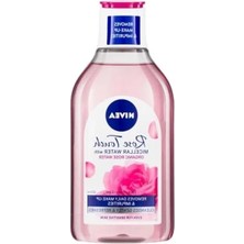 Hakay Nıvea Aqua Rose Organik Gül Suyu Içeren Micellar Makyaj Temizleme Suyu 400 Ml,nemlendirici, Günlük Makyaj, Yüz, Göz ve Dudak