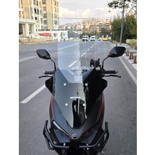 Motocam Rks Lince 125 Ön Cam 2021-2026 Model 78CM Şeffaf Renkli 4mm Uzun