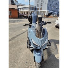 Motocam Küba Chia 125 Ön Cam 2023-2026 Model 75CM Şeffaf Renkli 4mm Uzun