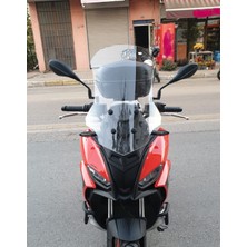 Motocam Aprilia Sr Gt 200 Ön Cam 2021-2026 Model 58CM Şeffaf Renkli 4mm
