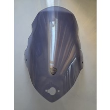 Motocam Kymco Xtown 250 I Ön Cam 2016-2026 Model 67CM Füme Renkli 4mm Orijinal Boylu