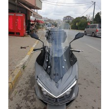 Motocam Mondial Strada 125 Ön Cam 2023-2026 Model 75CM Şeffaf Renkli 4mm Uzun