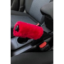 isiltikidsmoda Yumuşak Peluş El Freni Süsü Kırmızı