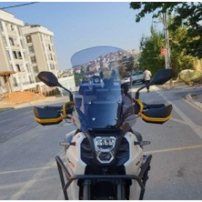 Motocam Rks Svt 650 x Ön Cam 2023-2026 Model 50CM Füme Renkli 4mm Uzun