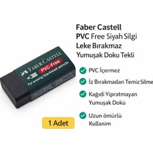 Bezos No.30 Pvc Free Siyah Silgi 1 Adet Leke Bırakmaz Yumuşak Doku