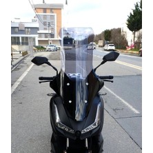 Motocam Salcano Wind 150 Ön Cam 2023-2026 Model 78CM Füme Renkli 4mm