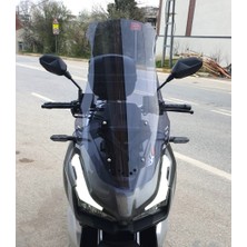 Motocam Kral Arneb 150 Ön Cam 2023-2026 Model 75CM Füme Renkli 4mm Uzun