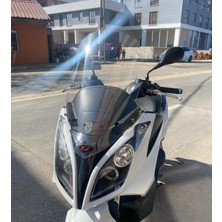 Motocam Kymco Downtown 300I Ön Cam 2009-2017 Model 67CM Şeffaf Renk 4mm