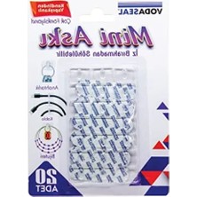 Hakay 20'li Paket Mini Şeffaf Askı