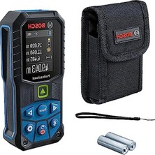 Hakay Yeşil Lazerli Uzaklık Ölçer, 50 Metre, Koruma Çantası ile Birlikte