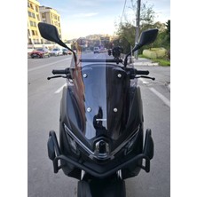 Motocam Yamaha Nmax Ön Cam 2025-2026 Model 43CM Füme Renkli Sportif