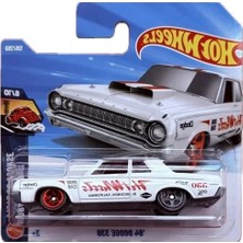 Hakay Hot Wheels Tekli Arabalar, 64 Dodge 330 Modeli ile Yarış Eğlencesi