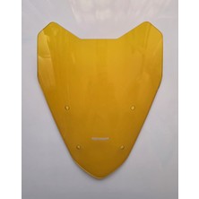Motocam Salcano Wind 150 Ön Cam 2023-2026 Model 40CM Sarı Renkli Sportif