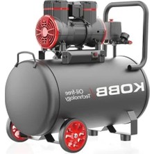 Hakay 2.0hp 50LT 8bar Yağsız Sessiz Taşınabilir Hava Kompresörü