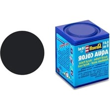 Hakay Siyah Mat Su Bazlı Maket Boyası, 18 ml