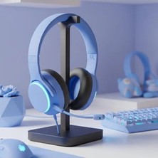 Hakay 22 cm Yüksekliğinde Dekoratif Kulaklık Standı, Oyun ve Müzik Tutkunları Için